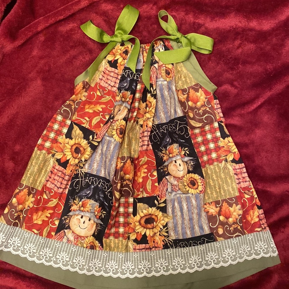 Little girl handmade dress